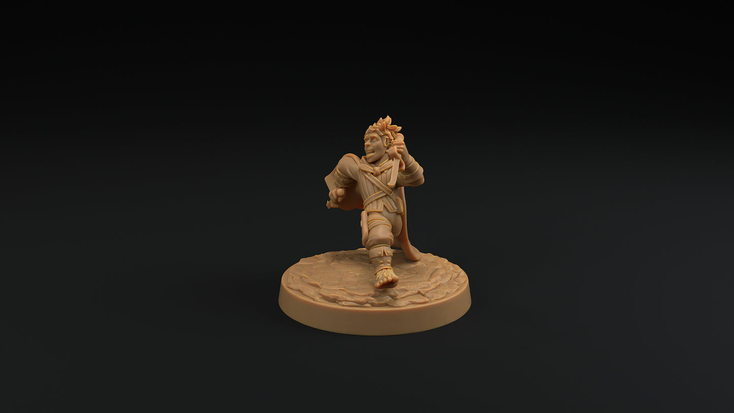 Quinkin, Halfling Rogue,   32mm, 53mm o 75mm